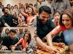 PHOTO : अंगठी शोधण्याच्या विधीमध्ये अंकिता-विकीची धम्माल