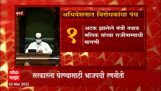 Budget Session 2022: आजपासून अर्थसंकल्पीय अधिवेशन, सरकारला घेरण्याची भाजपची रणनीती ABP Majha