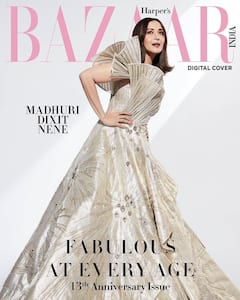 Madhuri Dixit Looks Breathtakingly Beautiful For A Magazine Cover Shoot- SEE PICS
