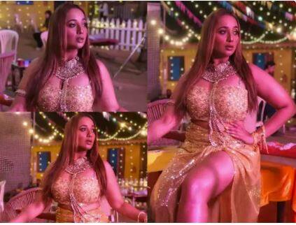 Rani chatterjee doing exercise in gym before shooting Rani Chatterjee: शूटिंग से पहले इस एक चीज को करना कभी नहीं भूलती रानी चटर्जी, पढ़िए क्या हैं वो