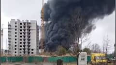 Russia-Ukraine War: Buildings in Ukraine covered with fire after Russia's unabated attacks| ABP News