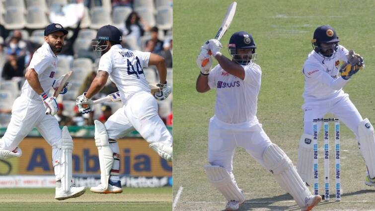 IND vs SL, 1st Test: India made 357 runs against Sri Lanka Day 1 at PCA Stadium IND vs SL, 1st Innings Highlight: মোহালিতে দাপট ভারতীয় ব্যাটারদের, স্কোর প্রথম দিনই স্কোর সাড়ে তিনশো পার