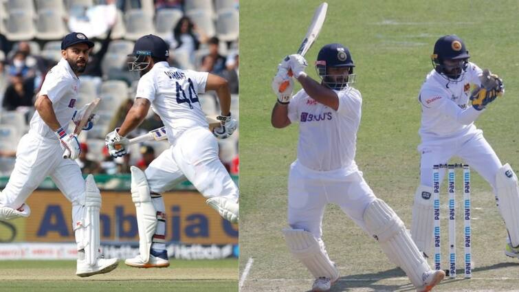 IND vs SL, 1st Test: India made 357 runs against Sri Lanka Day 1 at PCA Stadium IND vs SL, 1st Innings Highlight: પ્રથમ દિવસના અંતે ટીમ ઇન્ડિયાએ છ વિકેટ ગુમાવી ફટકાર્યા 357 રન, પંત સદી ચૂક્યો