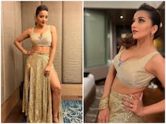 हाई थाई स्लिट स्कर्ट में मोनालिसा का ये दिलकश अंदाज़ देख करोड़ो दिलों पर गिर जाएंगी बिजलियां