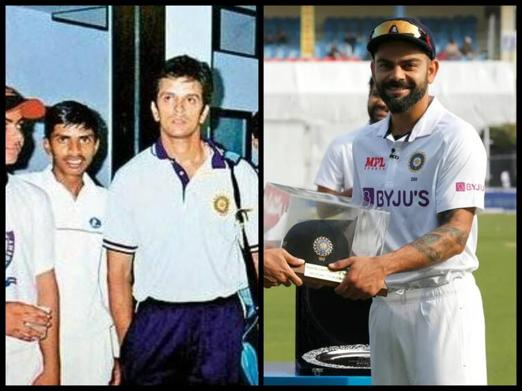 'Still Have The Picture From NCA Days': A Look At Nostalgic Pic With Rahul Dravid That Kohli Mentioned In His 100th Test Speech 'Still Have The Picture From NCA Days': A Look At Nostalgic Pic That Kohli Mentioned In His 100th Test Speech