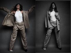 जैकलीन फर्नांडीज के इस अतरंगी आउटफिट ने खींचा सबका ध्यान, बड़ा सा कोट, दो तरह की हील्स पहने एक्ट्रेस ने मचाया कोहराम