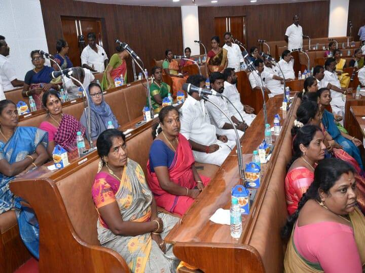 DMK Zonal Leaders rioted against DMK Mayor in Madurai Municipal Council meeting மதுரை மாநகராட்சி மாமன்ற கூட்டத்தில் தி.மு.க., மேயருக்கு எதிராக கொந்தளித்த திமுக மண்டல தலைவர்கள்