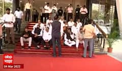 Mumbai : विधिमंडळाच्या पायऱ्यांवर विरोधीपक्षाकडून आंदोलन; थोड्याच वेळात आंदोलनाला सुरुवात