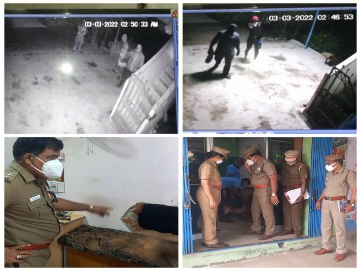 Mysterious persons looted jewelery and money worth Rs 26 lakh from a pawn shop near Vandavasi அடகு கடை சுவரை துளையிட்டு 26 லட்சம் மதிப்புள்ள நகை, பணம் அபேஸ் - வடமாநிலத்தவர் கை வரிசையா?