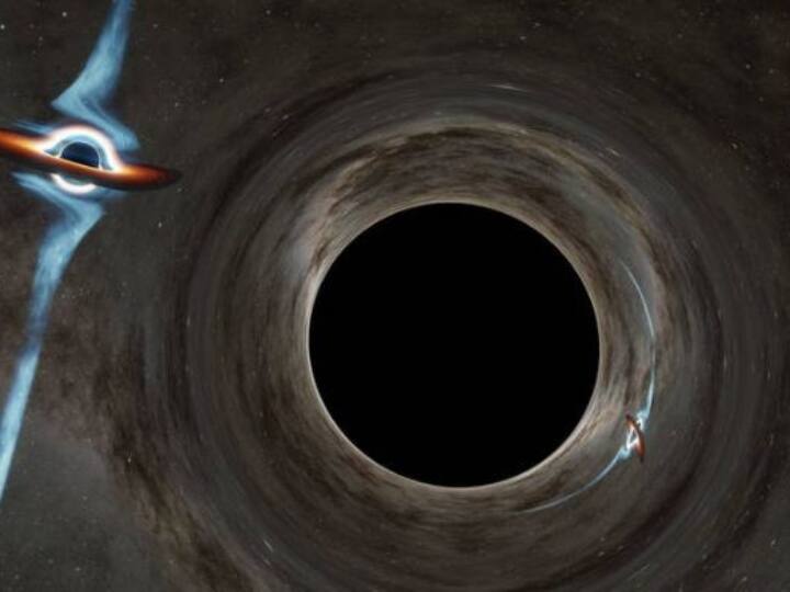NASA Astronomers find two giant black holes PKS 2131-021 Spiraling toward Collision आने वाले वक्त में हो सकती है बड़ी खगोलीय घटना, दो विशालकाय ब्लैक होल आपस में टकराने के कगार पर
