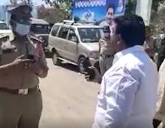 Perni Nani Loses cool over AP Police: Polavaram project వద్ద మంత్రి పేర్ని నాని ఆగ్రహం| ABP Desam