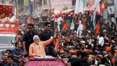 Modi in Kashi: কাশীতে তিন কিমি লম্বা রোড শো নরেন্দ্র মোদির । Bangla News