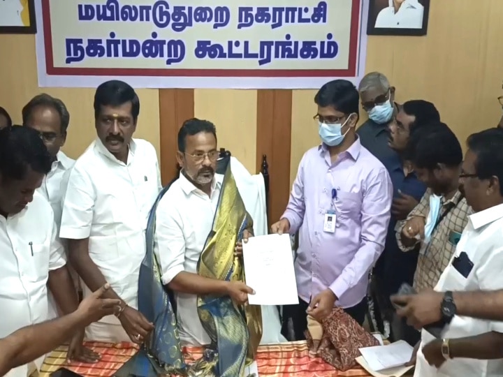 மறைமுகத் தேர்தல்: மயிலாடுதுறையில் அனைத்து நகராட்சி பேரூராட்சிகளிலும் திமுக வேட்பாளர்கள் வெற்றி