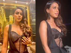 ब्लैक नेट ड्रेस में कुछ ऐसे इठलाई निया शर्मा, बरपाया हुस्न का कहर, तस्वीरें देख खुल जाएंगी आंखें !