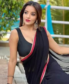 રેડ હોય કે બ્લેક.... દરેક કલરની સાડીમાં હોટ લાગે છે મોનાલિસા, જુઓ તસવીરો