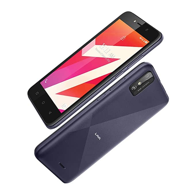 Lava Z21: इस स्मार्टफोन में 5 इंच की डिस्प्ले दी गई है. फोन को पावर देने के लिए इसमें 3100mAh की बैटरी दी गई है. इसमें 2 जीबी की रैम के साथ 32 जीबी की इंटरनल मैमोरी दी गई है. फोन में एआई के साथ रियर कैमरा और 5 मेगापिक्सल का फ्रंट कैमरा दिया गया है. इसे लावा की आधिकारिक वेबसाइट से 5299 रुपये में खरीदा जा सकता है.
