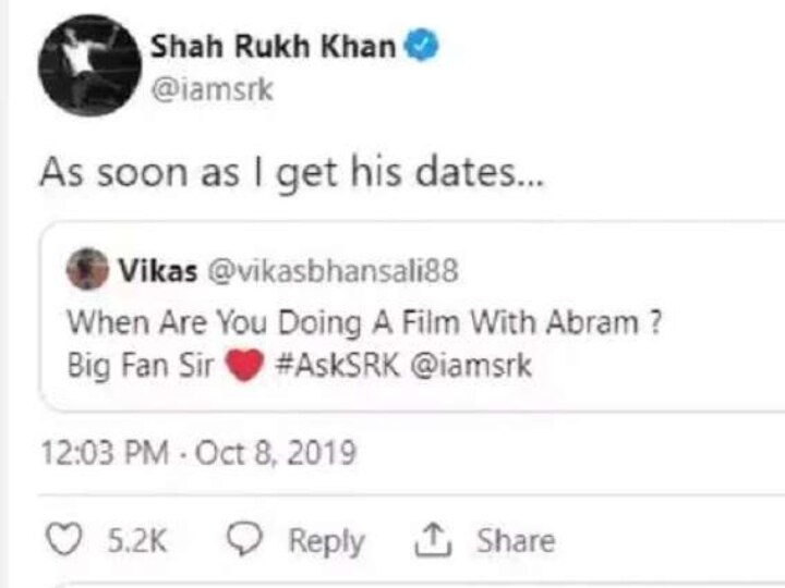 शाहरुख खान अपने छोटे बेटे अब्राहम संग करना चाहते हैं फिल्म, मगर ये चीज बन रही है रुकावट