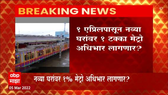 Mumbai Expensive Houses : एप्रिल महिन्यापासून मेट्रो असलेल्या शहरांमध्ये घरखरेदी महागणार?