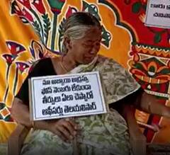 Krishna Gannavaram : Mother Hunger Strike for son| ABP Desam