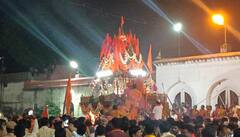 PHOTO : औंढा नागनाथ मंदिरात रथोत्सव; भक्तांची मोठी गर्दी, कोरोनानंतर पहिल्यांदाच उत्सव