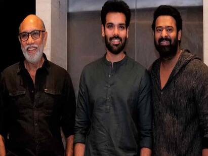 Actor Sathyaraj Speech At Radhe Shyam Pre Release Event Actor Sathyaraj Speech : 25 ஹீரோயினை கல்யாணம் பண்ணிருக்கேன்.. மேடையை கலகலக்க வைத்த சத்யராஜ்..!