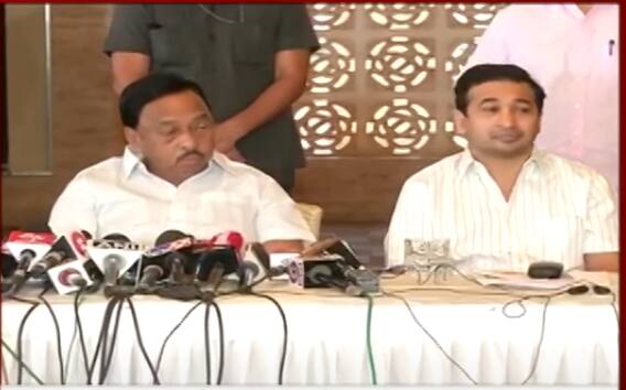Mumbai - नारायण राणे आणि नितेश राणे चाैकशीसाठी मालवणी पोलीस ठाण्यात हजर राहणार : ABP Majha