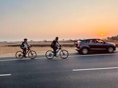 PHOTO : 22 मित्रांची बीड ते हम्पी सायकल रायडिंग, तीन दिवसात शेकडो किमीचा प्रवास