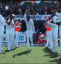 IND vs SL: ਵਿਰਾਟ ਕੋਹਲੀ ਨੂੰ ਮੋਹਾਲੀ 'ਚ 'ਗਾਰਡ ਆਫ ਆਨਰ' ਨਾਲ ਕੀਤਾ ਗਿਆ ਸਨਮਾਨਿਤ, ਕਪਤਾਨ ਰੋਹਿਤ ਨੂੰ ਲਗਾਇਆ ਗਲੇ