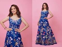 माधुरीच्या मनमोहक सौंदर्याची नेटकऱ्यांना भुरळ; फोटोंवर लाइक्स, कमेंट्सचा पाऊस!