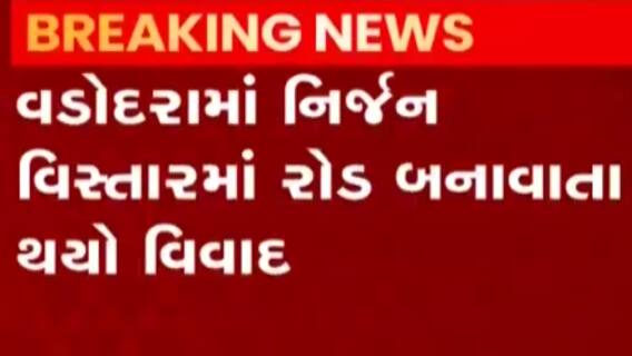 વડોદરાઃ નિર્જન વિસ્તારમાં રોડ બનાવતા વિવાદ, BJPના MLAએ કરી તપાસની માંગ