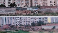 हर पल डर के साए में जीने को मजबूर हैं एवलोन सोसायटी के लोग, देखें उनके दर्द को बयां करती ये तस्वीरें