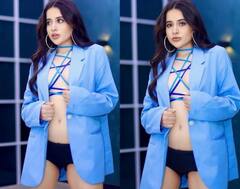 સેક્સી ડ્રેસમાં ફરી જોવા મળ્યો ઉર્ફી જાવેદનો હોટ અંદાજ, જુઓ વાયરલ તસવીરો