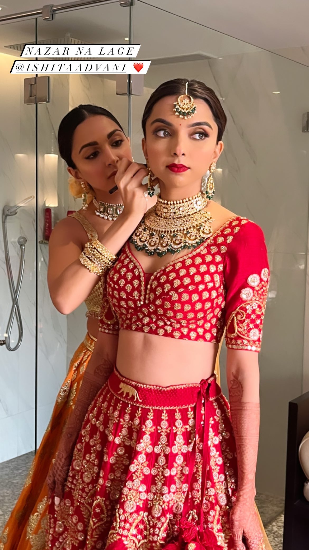 Kiara Advani Shares A Picture From Sister’s Wedding, Putting ‘Kala Tika’