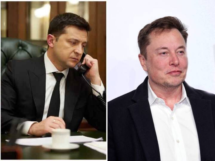 Ukraine Russia War Starlink Elon Musk and President Zelensky Discuss Ukraine Possible Space Projects Ukraine Russia War: जेलेंस्की ने की Elon Musk से बात, जंग के बाद ये है यूक्रेनी राष्ट्रपति का प्लान