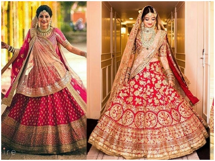 30+ Lehenga Colour Combinations for Brides that are Going to Rule The  Wedding Season | WeddingBazaar