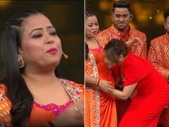 माधुरी दीक्षित ने खास अंदाज में उतारी प्रेग्नेंट भारती सिंह की नजर, किया कुछ ऐसा कि खुश हो गईं कॉमेडियन