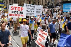 Russia Ukraine War: ਯੂਰਪ 'ਚ ਯੂਕਰੇਨ ਦੇ ਸਮਰਥਨ 'ਚ ਸੜਕਾਂ ਤੇ ਉਤਰੇ ਲੋਕ