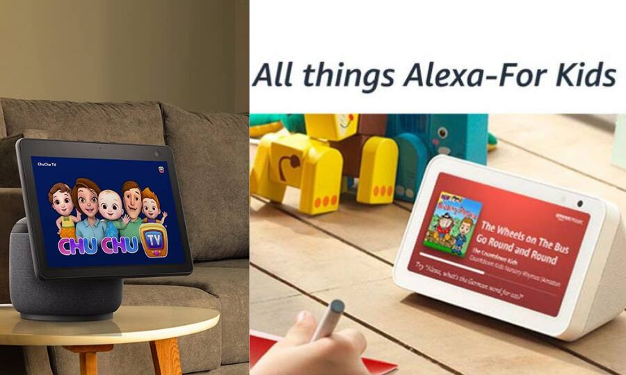 बच्चों को हैप्पी रखना है और बिजी भी तो बड़े काम का है ये शानदार गैजेट Best Gadget For Kids Echo Show 10 On Amazon Echo Show Price Echo Show Features Best Smart gadgets for home बच्चों को हैप्पी रखना है और बिजी भी तो बड़े काम का है ये शानदार गैजेट