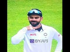 Watch Video: விராட் கோலி..  அடங்காதவன்டா! புஷ்பா பட பாணியில் மைதானத்தில் கலக்கிய கோலி.!