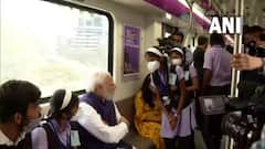 Pune Metro Inauguration: उद्घाटनानंतर पंतप्रधान मोदींचा पुणे मेट्रोतून प्रवास, विद्यार्थ्यांशी मारल्या गप्पा