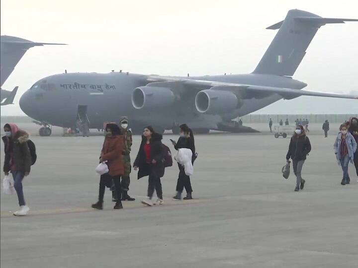 Operation Ganga | IAF Flight Returns With 210 Ukraine-Evacuated Indian Nationals From Romania Operation Ganga | IAF Flight Returns With 210 Ukraine-Evacuated Indian Nationals From Romania