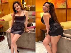 शॉर्ट वनपीस ड्रेस में मोनालिसा ने दिए अलग-अलग पोज़, क्यूट स्माइल पर आया फैंस का दिल