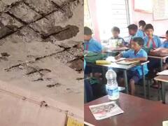 Surguja Primary School: सरगुजा के इस सरकारी स्कूल की हालत जर्जर, जान जोखिम में डालकर पढ़ाई करने को मजबूर हैं बच्चे