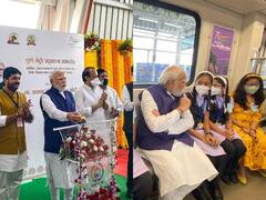 PM Modi Pune Visit: पीएम मोदी ने किया पुणे मेट्रो का शुभारंभ, बच्चों के साथ कुछ यूं बिताए पल, देखें तस्वीरें