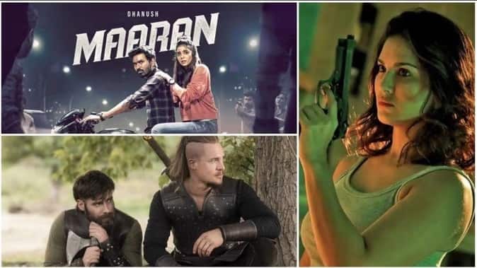 ઓટીટી પ્લેટફોર્મ પર સુપર સ્ટાર ધનુષની  વેબસીરિઝ મારણ સહિત અને દમધાર વેબ સીરિઝ અને ફિલ્મો આ સપ્તાહ આવી રહી છે. તેની યાદી પર એક નજર કરીએ..