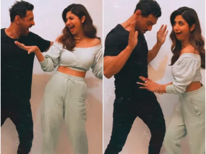 John Abraham And Shilpa Shetty Relive 'Dostana' Moments As They 'Shut Up And Bounce', WATCH John Abraham And Shilpa Shetty Relive 'Dostana' Moments As They 'Shut Up And Bounce', WATCH