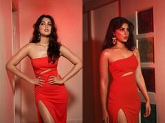 रिया चक्रवर्ती ने रेड ड्रेस में दिखाया ऐसा ग्लैमरस अवतार,फोटोज देख फैंस बोले- हाय मिर्ची