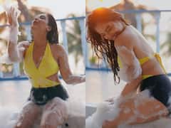 बालकनी में फोम से खेलते हुए सृष्टि रोड़े ने शेयर कीं ऐसी फोटोज़, सोशल मीडिया पर वायरल