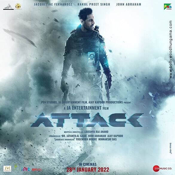 अटैक (Attack): जॉन अब्राहम (John Abraham) की फिल्म अटैक को 1 अप्रैल,2022 को रिलीज किया जाएगा. फिल्म में जॉन के अलावा जैकलिन फर्नांडीज और रकुलप्रीत सिंह भी अहम् भूमिका में दिखेंगी.