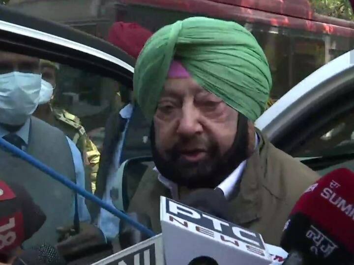 Punjab Election Before the election results Captain Amarinder met Amit Shah said there was general discussion on Punjab not on elections Punjab Election: चुनाव नतीजों से पहले कैप्टन अमरिंदर ने की अमित शाह से मुलाकात, पंजाब को लेकर दिया ये बयान